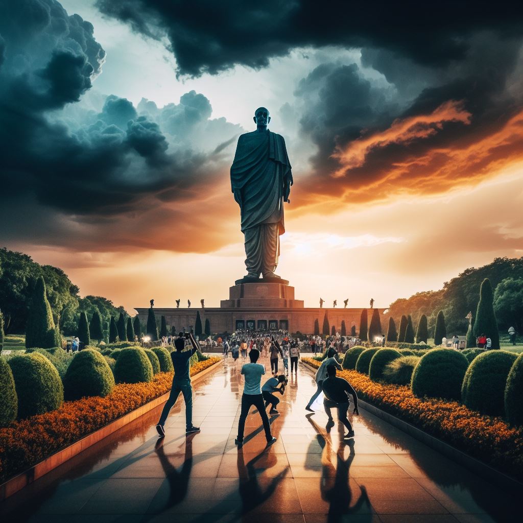 Tallest statue Of the ​World :​Statue of Unity